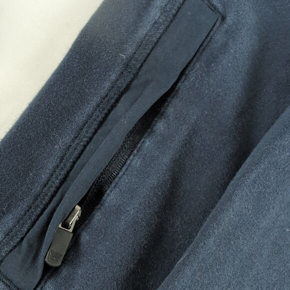 Mack Weldon Men's Blue Sweatpants Elastic Waist Drawstring Zipped Pocket, Medium - Picture 5 of 9